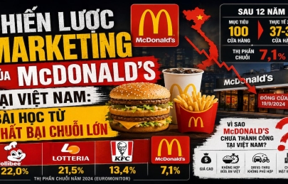 Chiến lược marketing của McDonald's tại Việt Nam: bài học từ thất bại chuỗi lớn